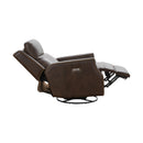Barcalounger Cavill Power Swivel Glider Leather Recliner 8PH-4003-5625-87 IMAGE 6