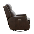 Barcalounger Cavill Power Swivel Glider Leather Recliner 8PH-4003-5625-87 IMAGE 7