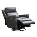 Barcalounger Cavill Power Swivel Glider Leather Recliner 8PH-4003-5700-95 IMAGE 5