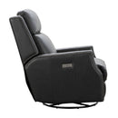 Barcalounger Cavill Power Swivel Glider Leather Recliner 8PH-4003-5700-95 IMAGE 6