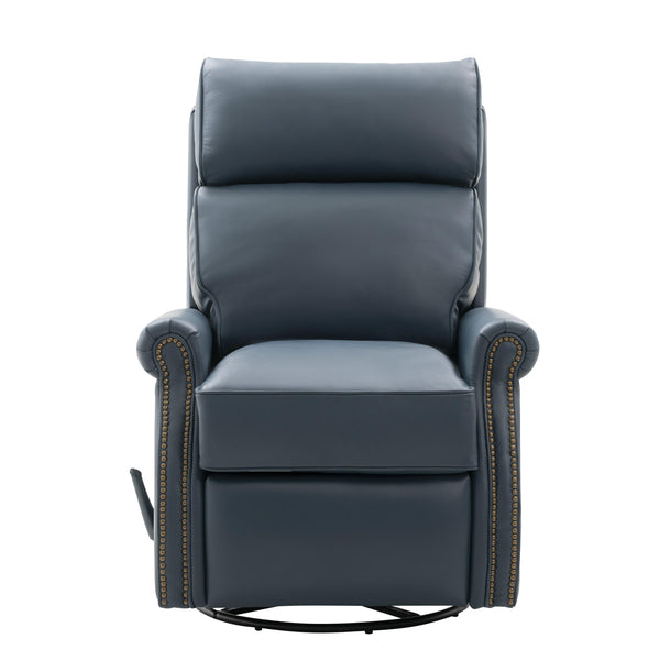 Barcalounger Crews Swivel Glider Leather Recliner 8-4001-5709-44 IMAGE 1