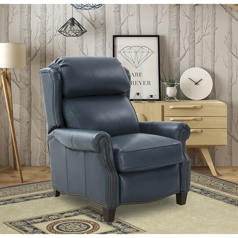 Barcalounger Meade Leather Recliner 7-3058-5709-44 IMAGE 9