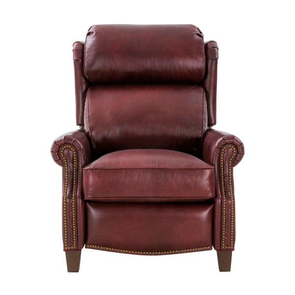 Barcalounger Meade Leather Recliner 7-3058-5710-76 IMAGE 1