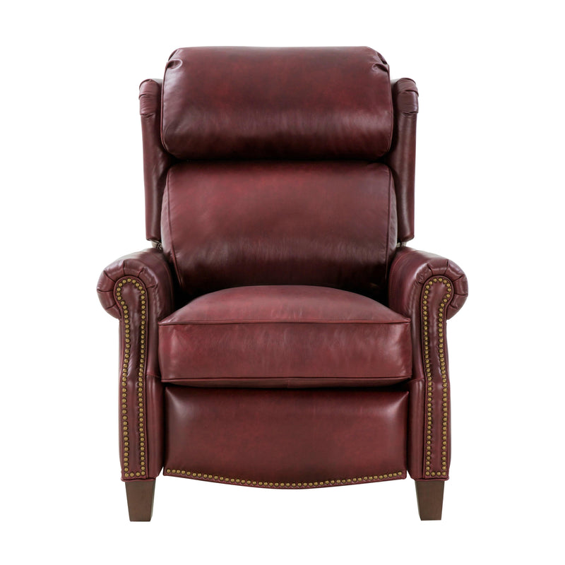 Barcalounger Meade Leather Recliner 7-3058-5710-76 IMAGE 1