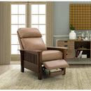 Barcalounger Mission Leather Recliner 7-3323-5709-87 IMAGE 11