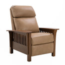Barcalounger Mission Leather Recliner 7-3323-5709-87 IMAGE 3