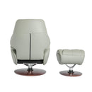 Barcalounger Marjon Swivel Leather Match Recliner 15-3724-3618-95 IMAGE 2