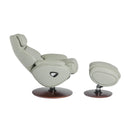 Barcalounger Marjon Swivel Leather Match Recliner 15-3724-3618-95 IMAGE 6