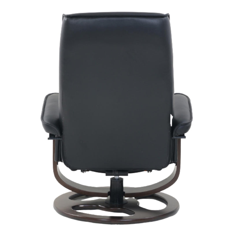 Barcalounger Austin Swivel Leather Match Recliner 15-3764-3601-99 IMAGE 4