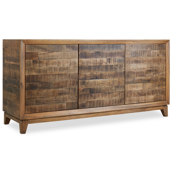 Hooker Furniture 5517-55464-MWD Entertainment Console 64in IMAGE 1