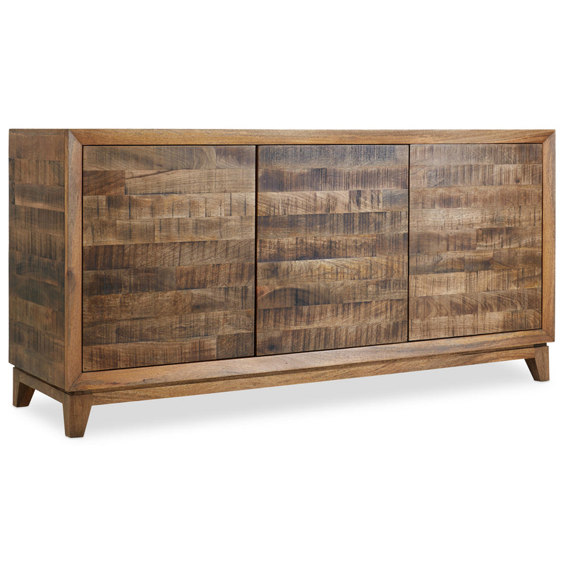 Hooker Furniture 5517-55464-MWD Entertainment Console 64in IMAGE 1