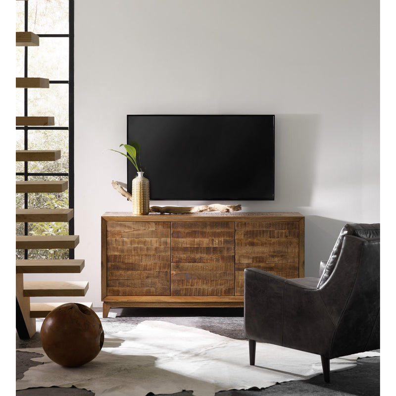 Hooker Furniture 5517-55464-MWD Entertainment Console 64in IMAGE 3
