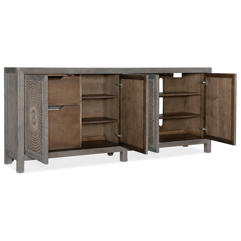 Hooker Furniture 628-85598-80 Melange Emmett Entertainment Console IMAGE 2