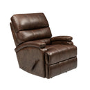 Barcalounger Detrick Rocker Leather Match Recliner 6-4585-3702-86 IMAGE 2