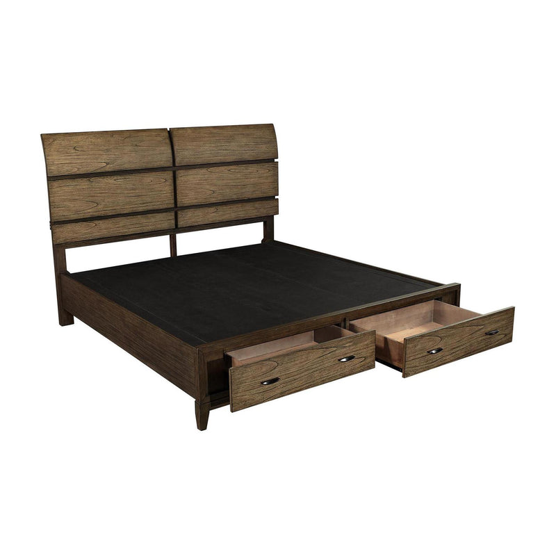 Aspen Home Westlake King Sleigh Bed with Storage I205-404/I205-407D/I205-406 IMAGE 3