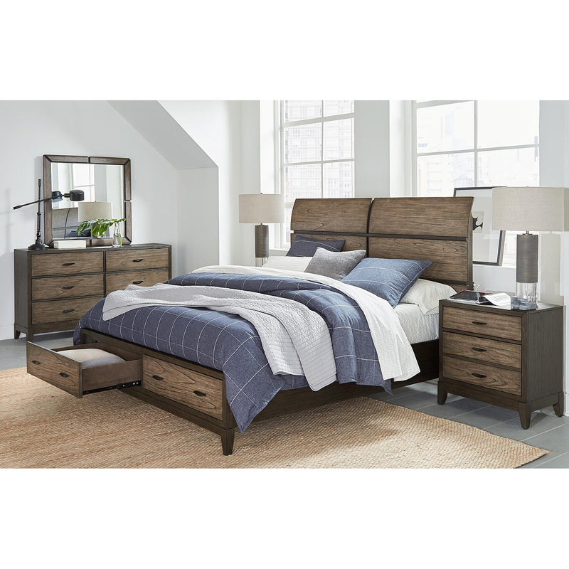 Aspen Home Westlake King Sleigh Bed with Storage I205-404/I205-407D/I205-406 IMAGE 6