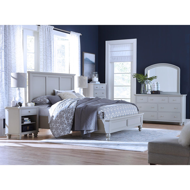 Aspen Home Cambridge California King Panel Bed ICB-495-GRY-KD-1/ICB-407-GRY-1/ICB-410L-GRY-1 IMAGE 3