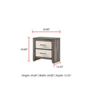  Crown Mark Rhett B8170-2 Nightstand IMAGE 3