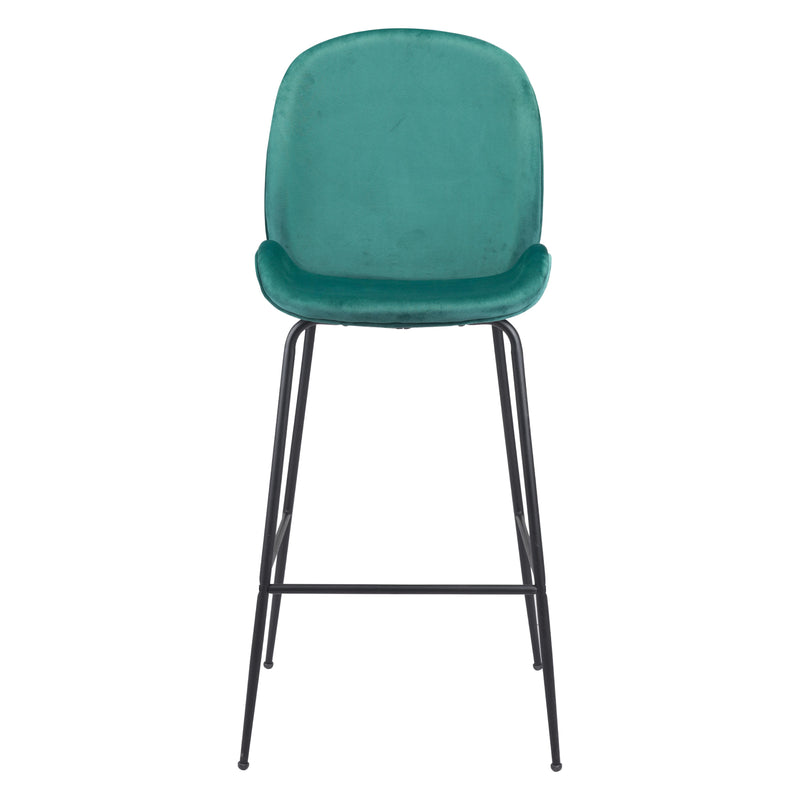 Zuo Miles 101750 Barstool - Green IMAGE 3
