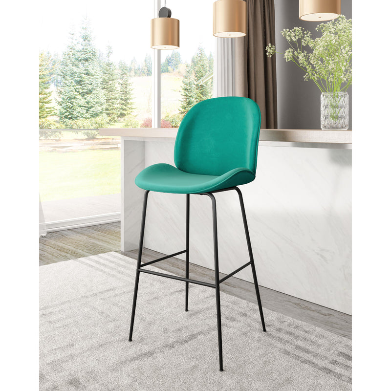 Zuo Miles 101750 Barstool - Green IMAGE 8