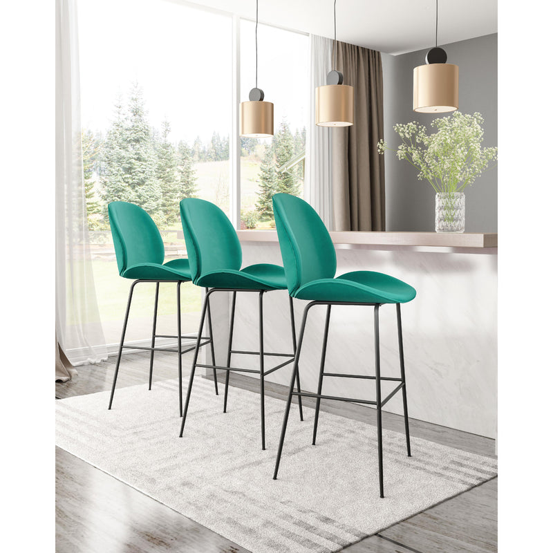 Zuo Miles 101750 Barstool - Green IMAGE 9