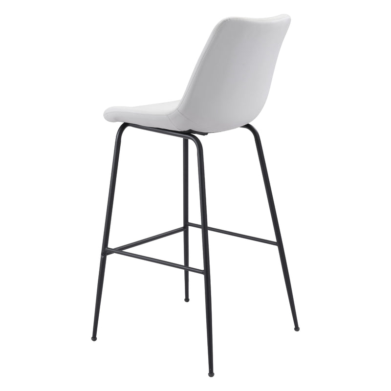 Zuo Byron 101773 Barstool - White IMAGE 5
