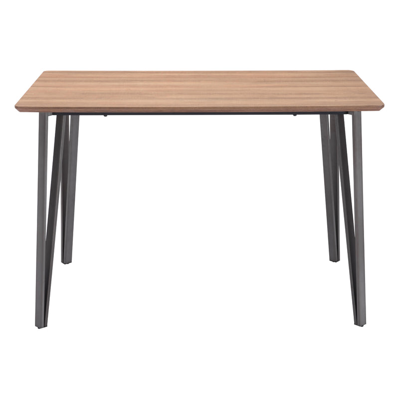 Zuo Doubs 101889 Counter Table - Brown IMAGE 3