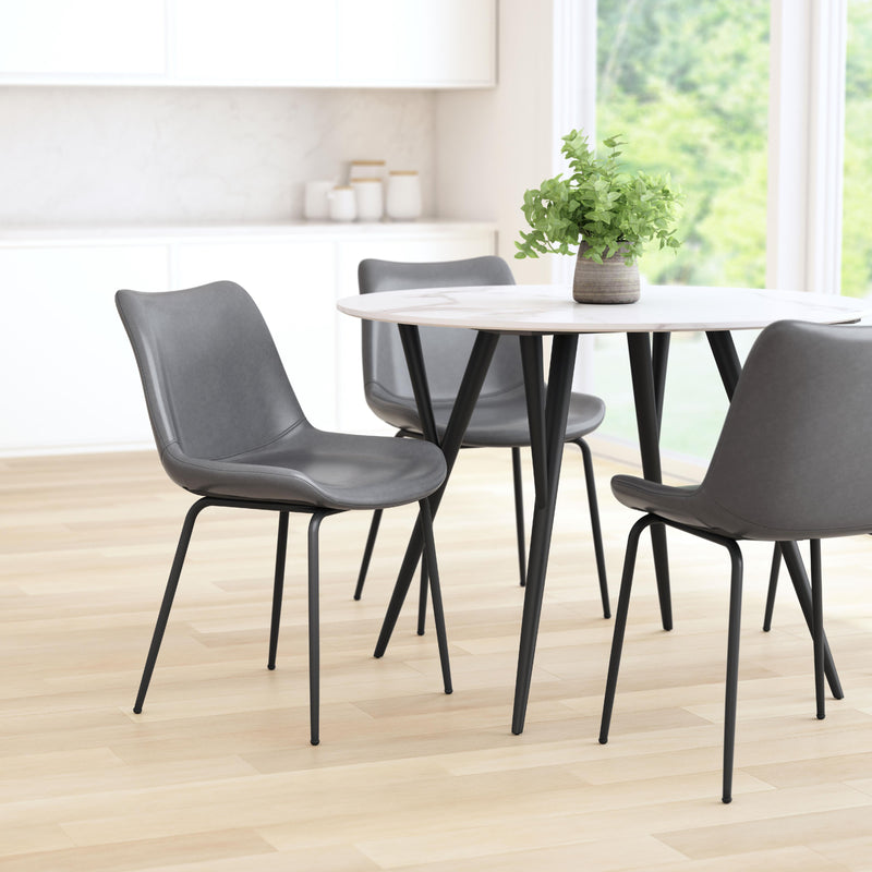 Zuo Byron 101778 Dining Chair - Grey IMAGE 8