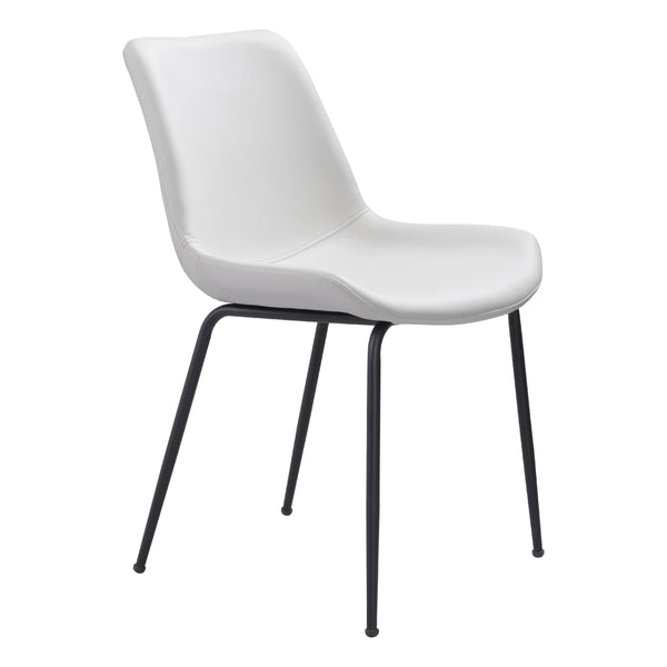 Zuo Byron 101779 Dining Chair - White IMAGE 1
