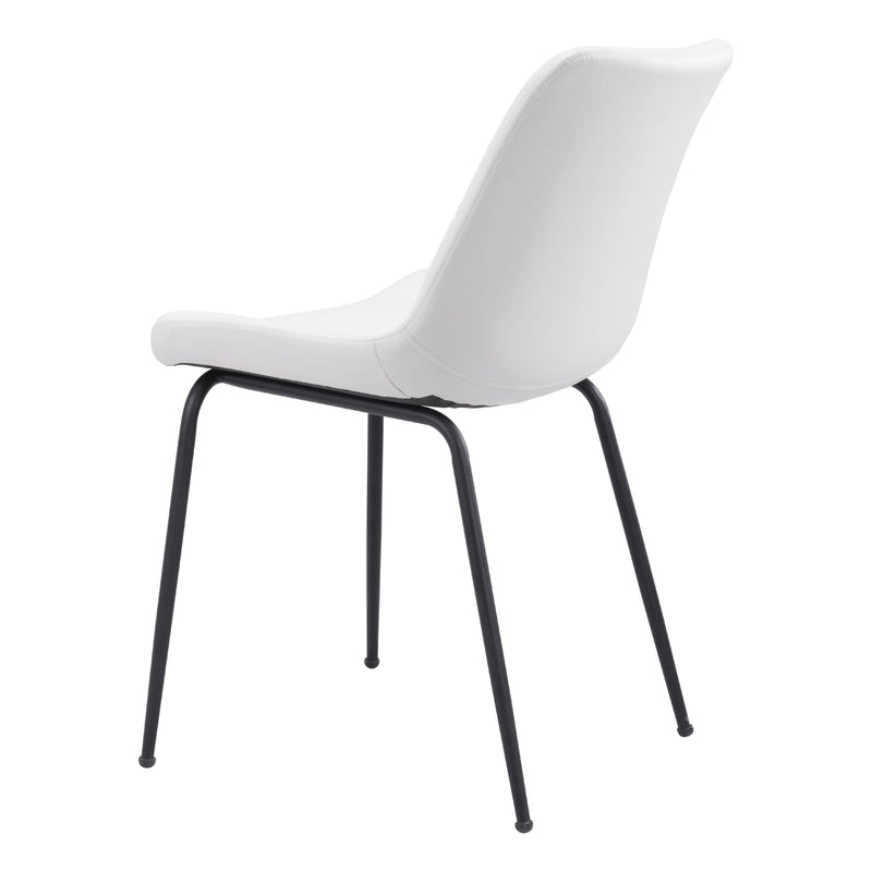Zuo Byron 101779 Dining Chair - White IMAGE 5