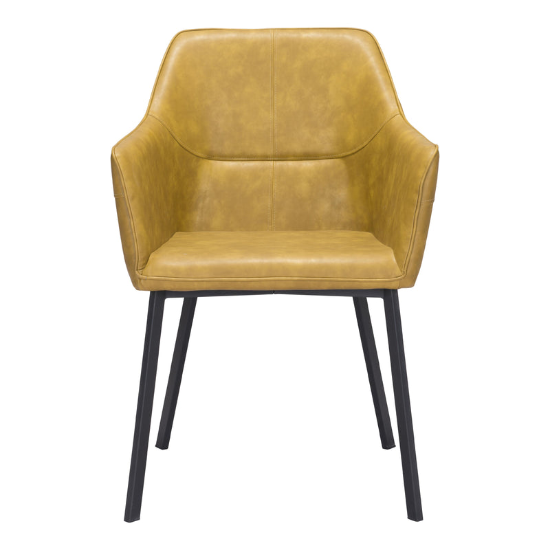 Zuo Loiret 101903 Dining Chair - Yellow IMAGE 3