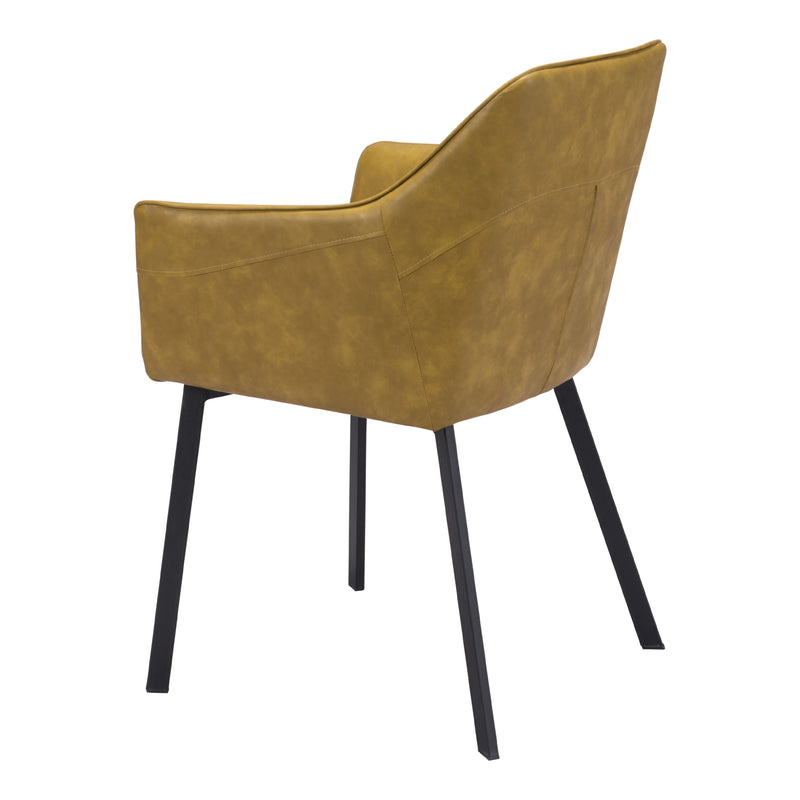 Zuo Loiret 101903 Dining Chair - Yellow IMAGE 5