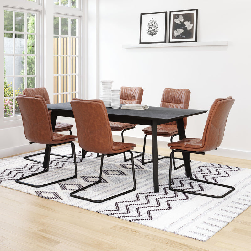 Zuo Sharon 101955 Dining Chair - Vintage Brown IMAGE 9