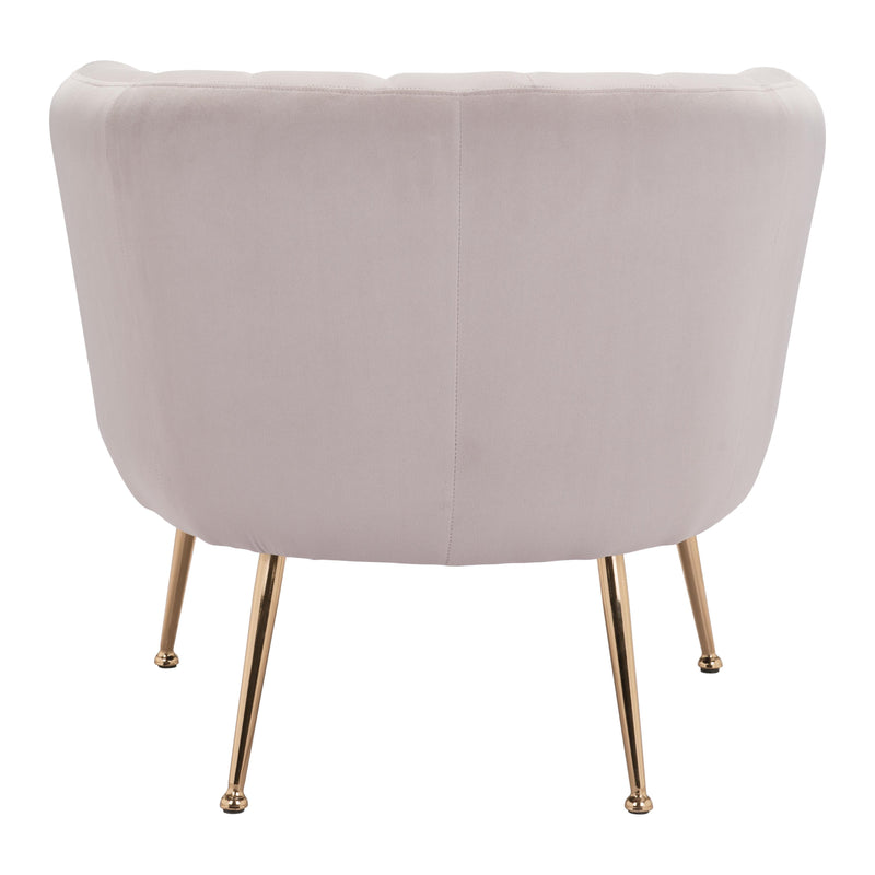 Zuo Deco 101851 Accent Chair - Beige IMAGE 4