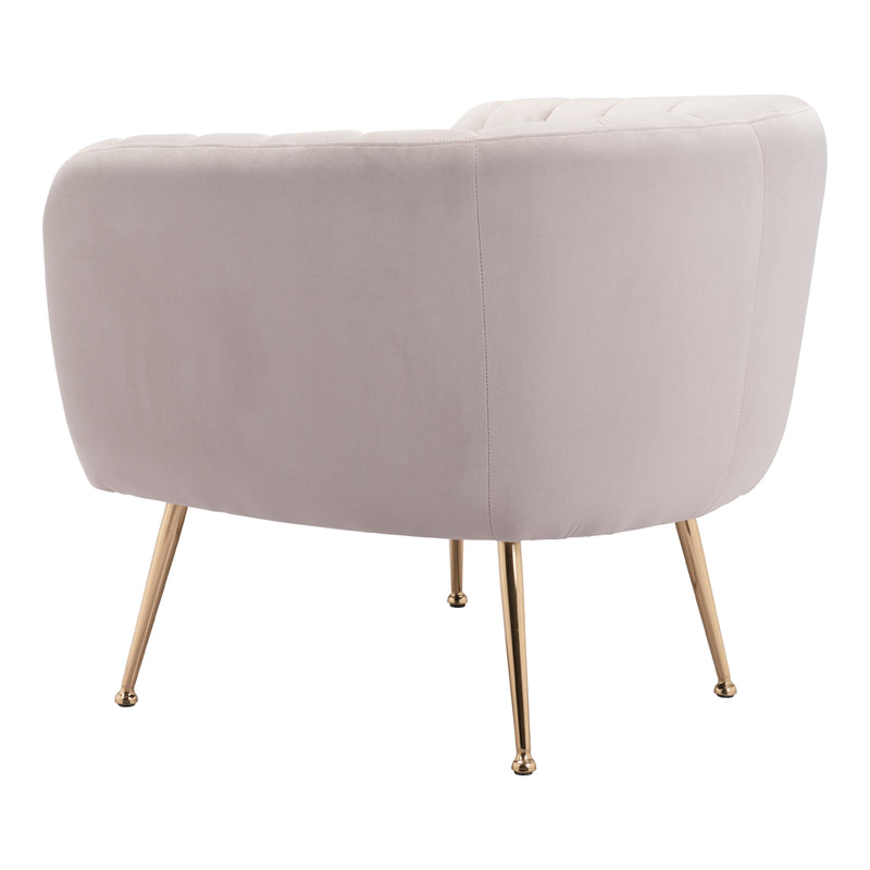 Zuo Deco 101851 Accent Chair - Beige IMAGE 5