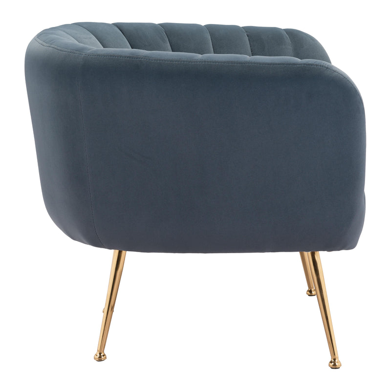 Zuo Deco 101852 Accent Chair - Grey IMAGE 2