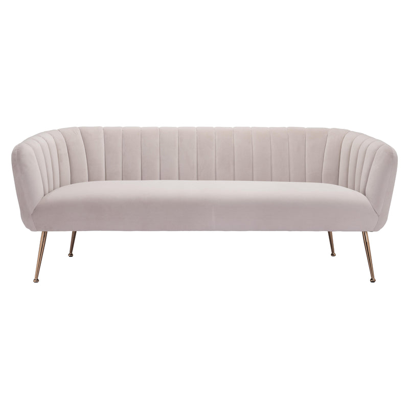 Zuo Deco Stationary Fabric Sofa 101853 IMAGE 3