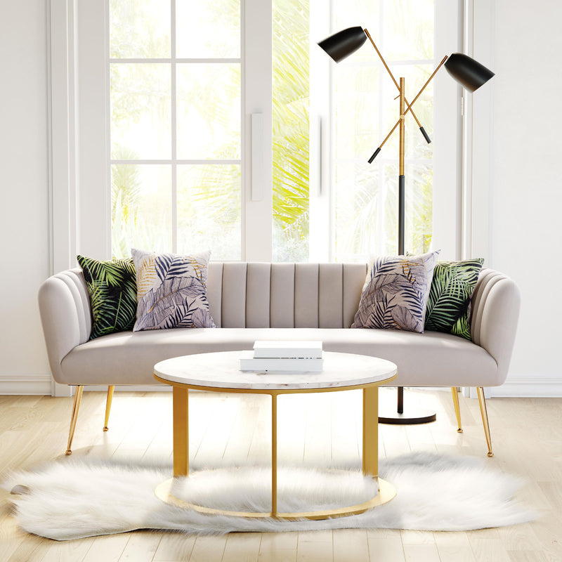 Zuo Deco Stationary Fabric Sofa 101853 IMAGE 8