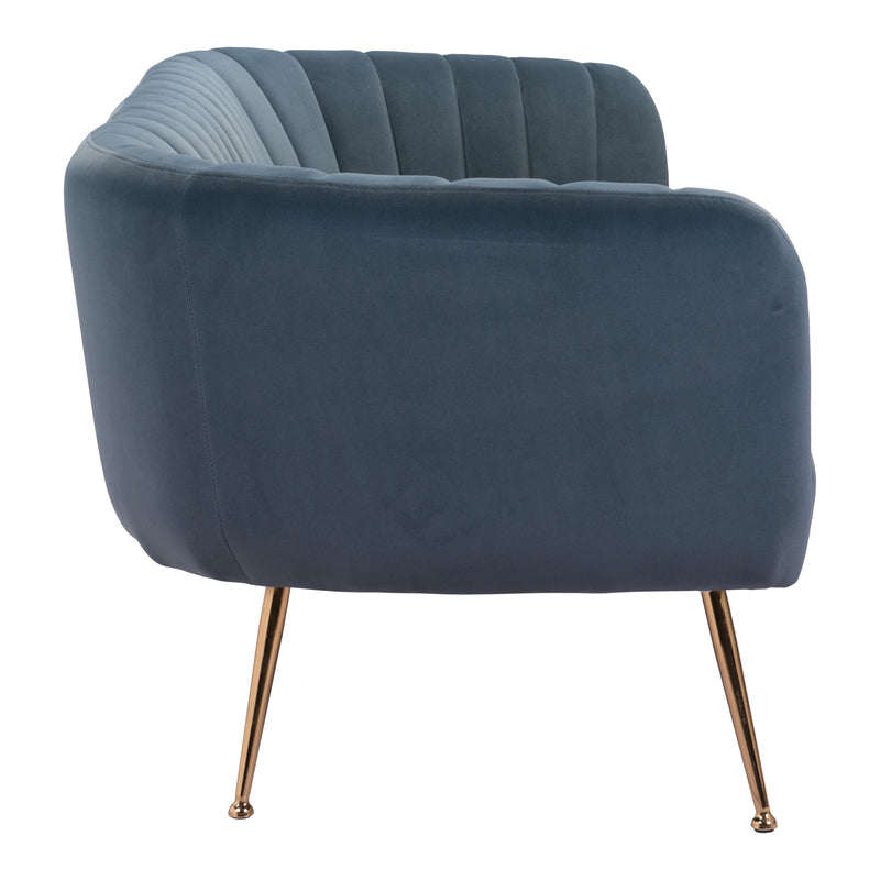 Zuo Deco 101854 Sofa - Grey IMAGE 2
