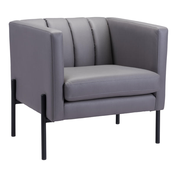 Zuo Jess 101856 Accent Chair - Grey IMAGE 1