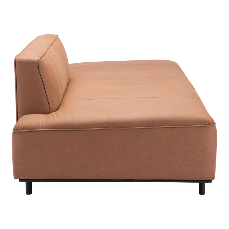 Zuo Confection 101925 Sofa - Brown IMAGE 2