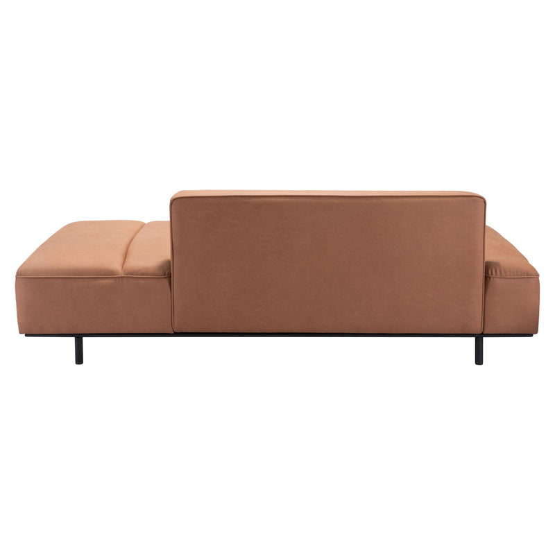 Zuo Confection 101925 Sofa - Brown IMAGE 4