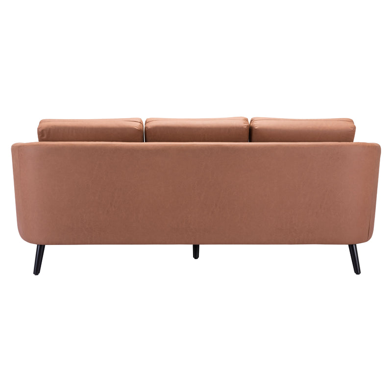 Zuo Divinity 101927 Sofa - Brown IMAGE 4