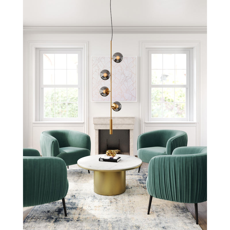 Zuo Zatara 56111 Ceiling Lamp - Brass IMAGE 10
