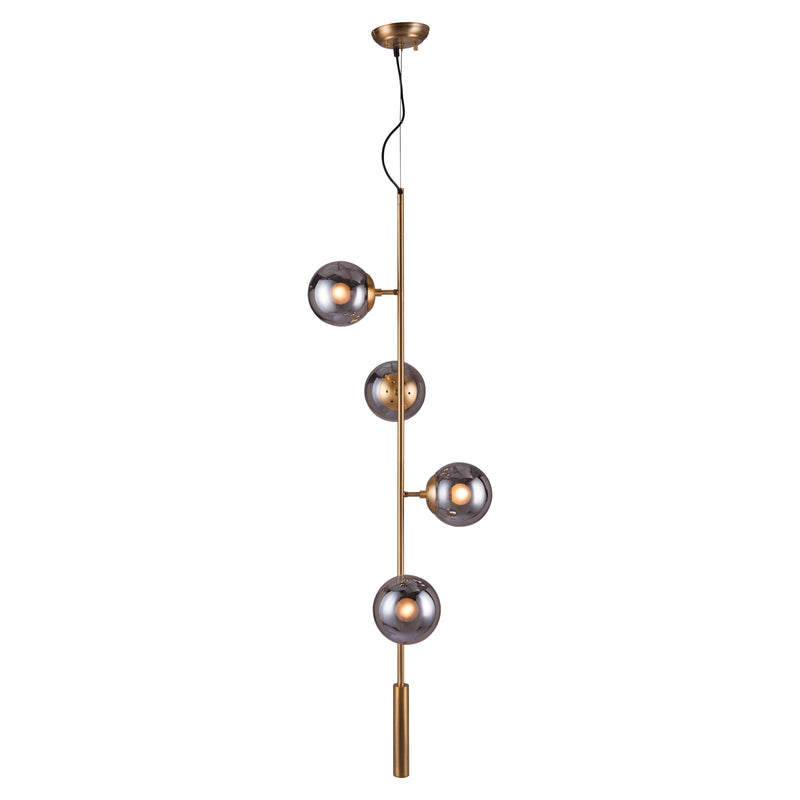 Zuo Zatara 56111 Ceiling Lamp - Brass IMAGE 4