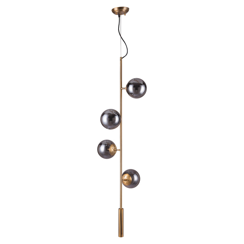 Zuo Zatara 56111 Ceiling Lamp - Brass IMAGE 5