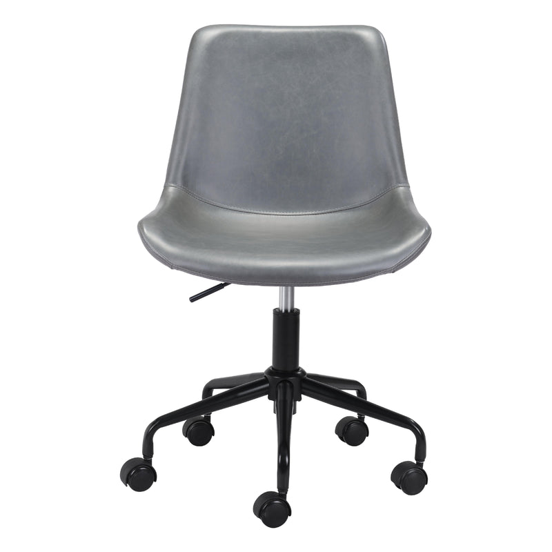Zuo Byron 101781 Office Chair - Grey IMAGE 3