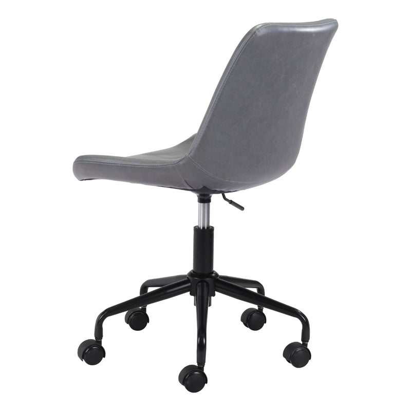 Zuo Byron 101781 Office Chair - Grey IMAGE 5