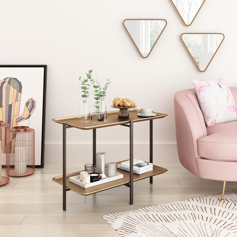 Zuo Benjamin 101930 Coffee Table - Brass IMAGE 8
