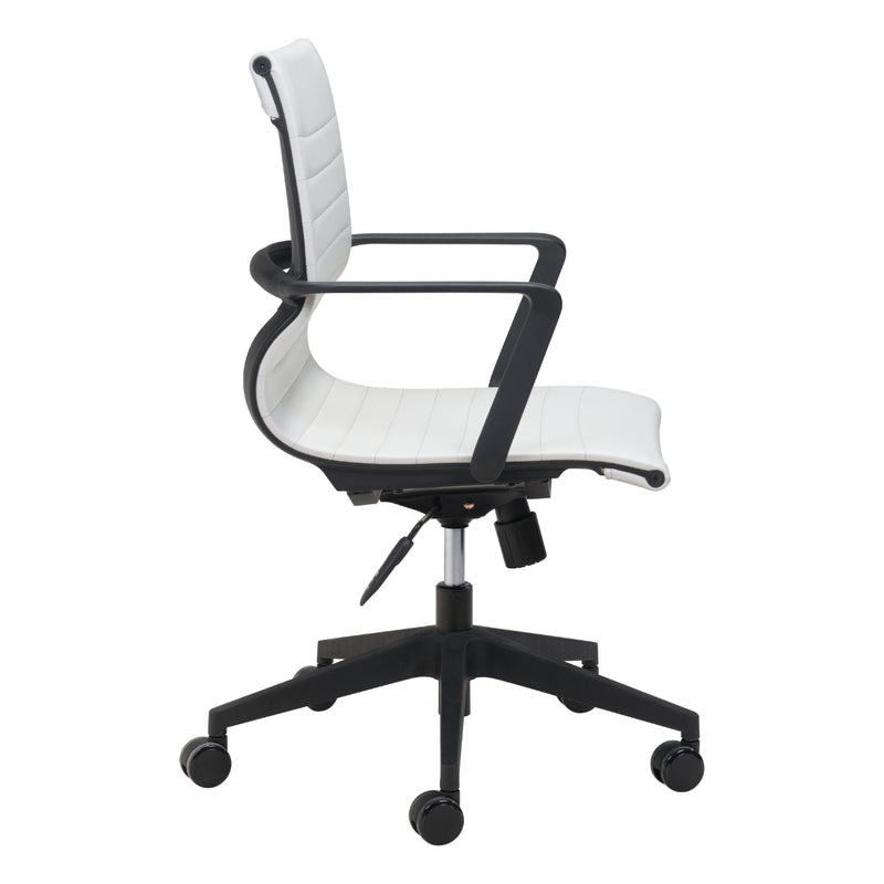 Zuo Stacy 102007 Office Chair - White IMAGE 2